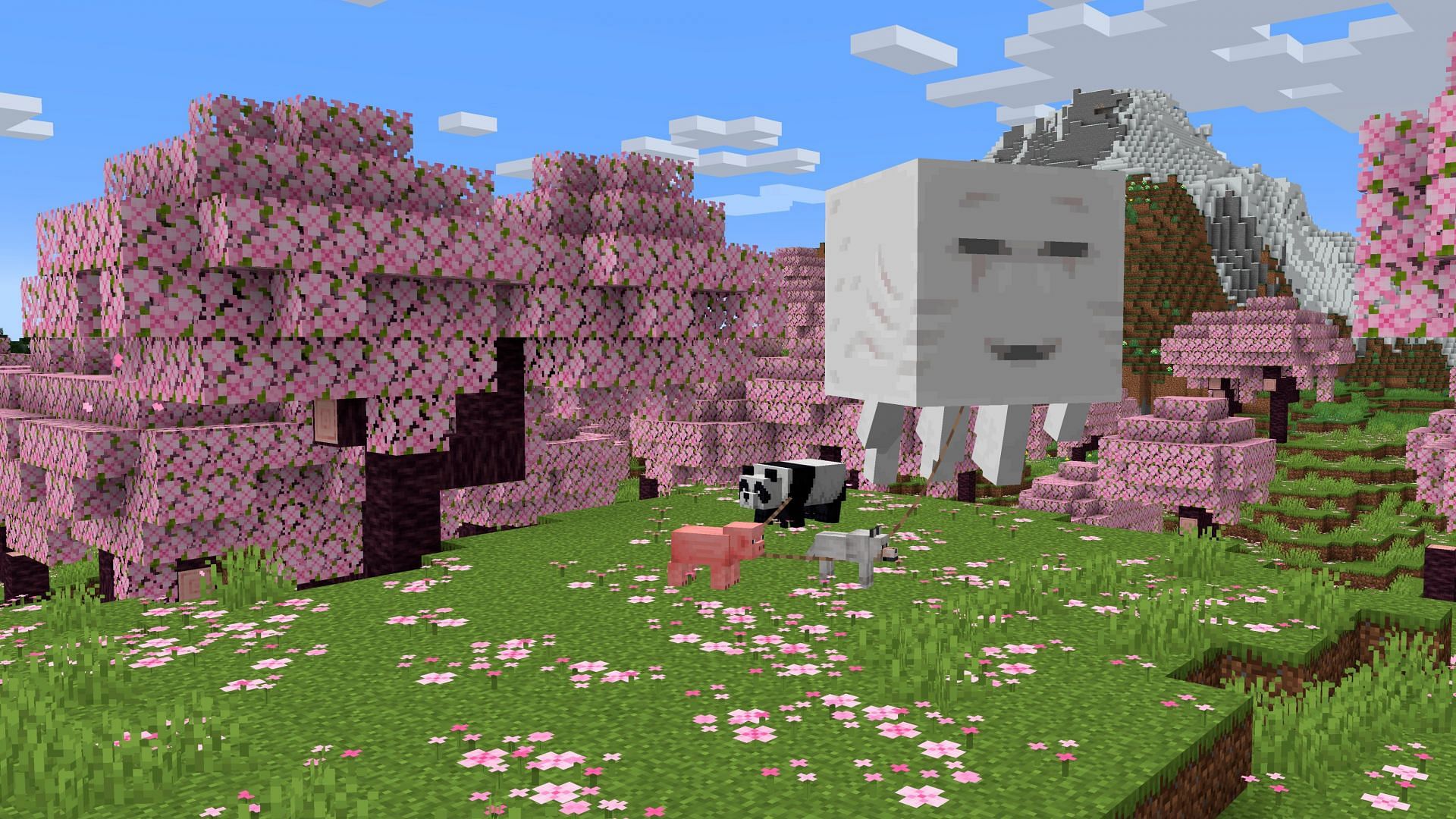 The beautiful world of Minecraft (Image via Mojang Studios)